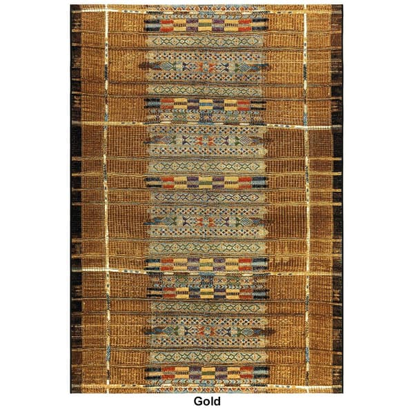 Liora Manne Marina Tribal Stripe Rectangular Large Area Rug