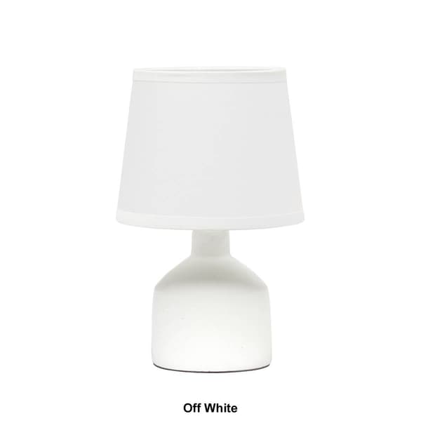 Simple Designs Mini Bocksbeutal Ceramic Table Lamp