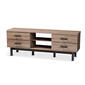 Baxton Studio Arend 4 Drawer TV Stand - image 5