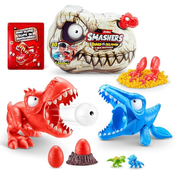 Zuru Smashers Dino Island Battle Playset - image 