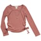 Girls (7-12) Dream Girl Cinch Long Sleeve w/Eiffel Tower Necklace - image 1