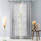 Ricardo(R) Stripe Lace Rod Pocket Curtain Panel - image 1
