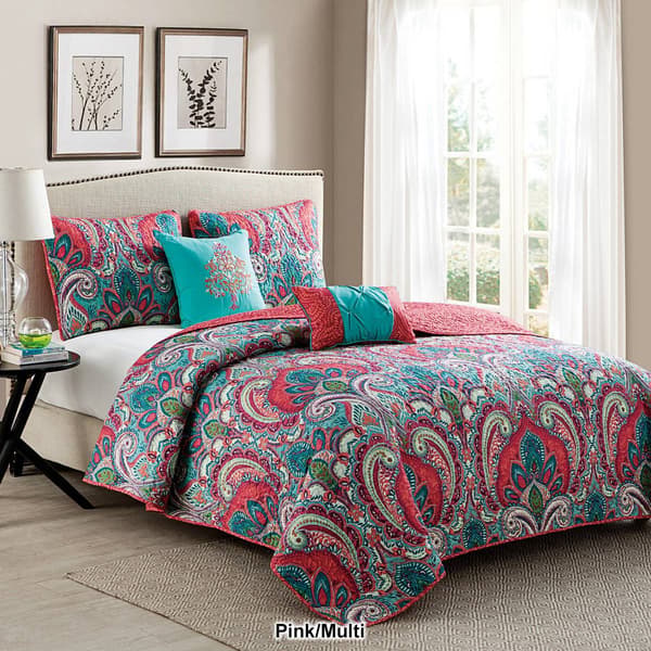 VCNY Home Casa Re`al Reversible Quilt Set