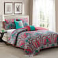 VCNY Home Casa Re`al Reversible Quilt Set - image 9