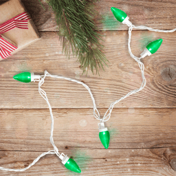 Northlight 16ft. 25ct. Green LED C7 Christmas Lights