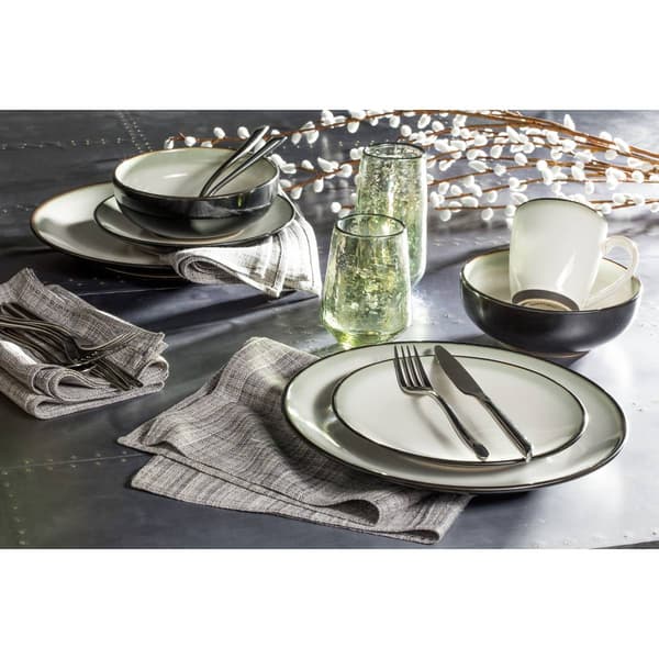 Sango Eliza Nova Black 16pc. Dinnerware Set