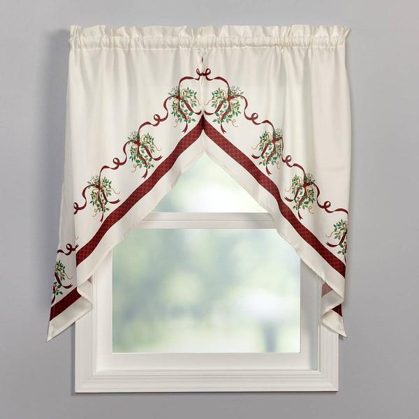 No. 918 Holly Ribbon Swag - image 