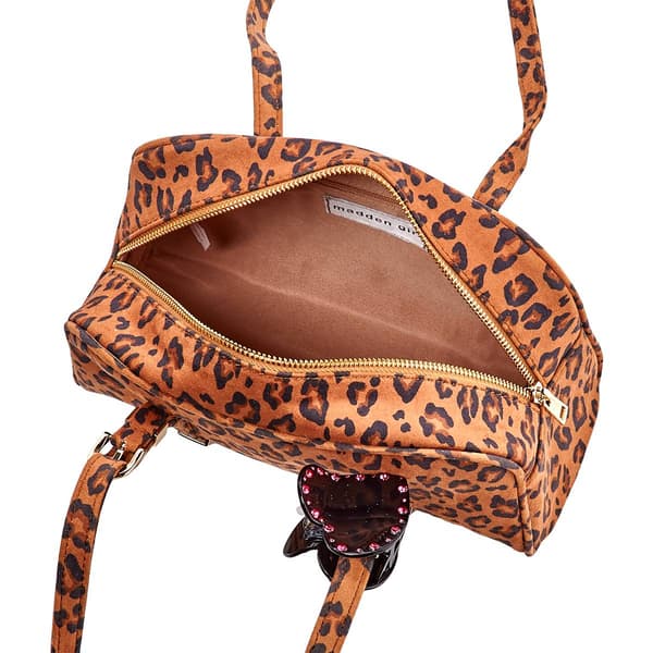 Madden Girl Suede Bowler with Hair Clip