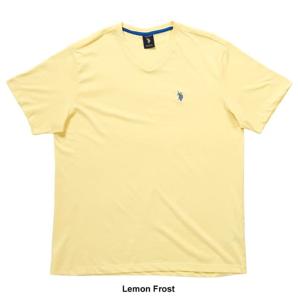 Mens U.S. Polo Assn.® V-Neck Solid Tee