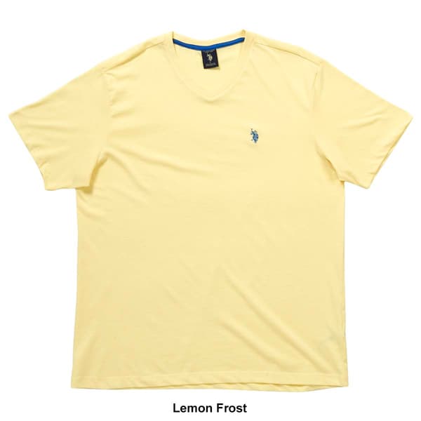 Mens U.S. Polo Assn.&#174; V-Neck Solid Tee