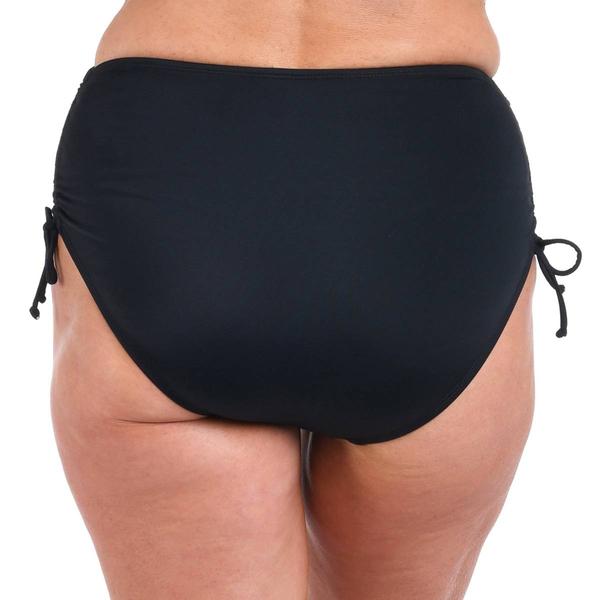 Womens Maxine Solid Side Tie Swim Bottoms