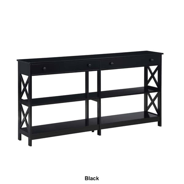 Convenience Concepts Oxford 3-Tier Console Table