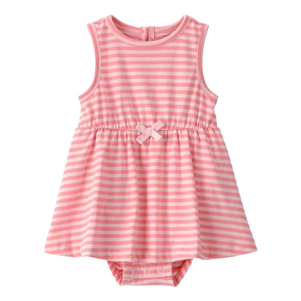 Baby Girl (3-18M) Carter''s Pink Stripe Sunsuit - image 