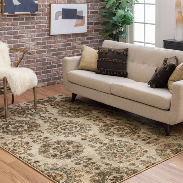 Mohawk Home Belgravia Grey Area Rug