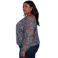 Plus Size Skye’s the Limit Urban Heirloom Paisley Blouse - image 4
