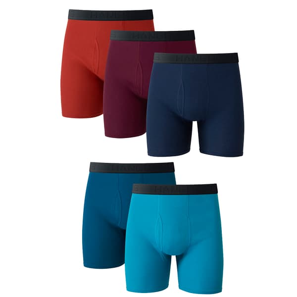 Mens Hanes&#174; Ultimate&#174; 5pk. Breathable Boxer Briefs