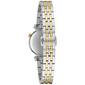 Womens Bulova Regatta White Dial Two-Tone Bracelet Watch - 98P202 - image 2