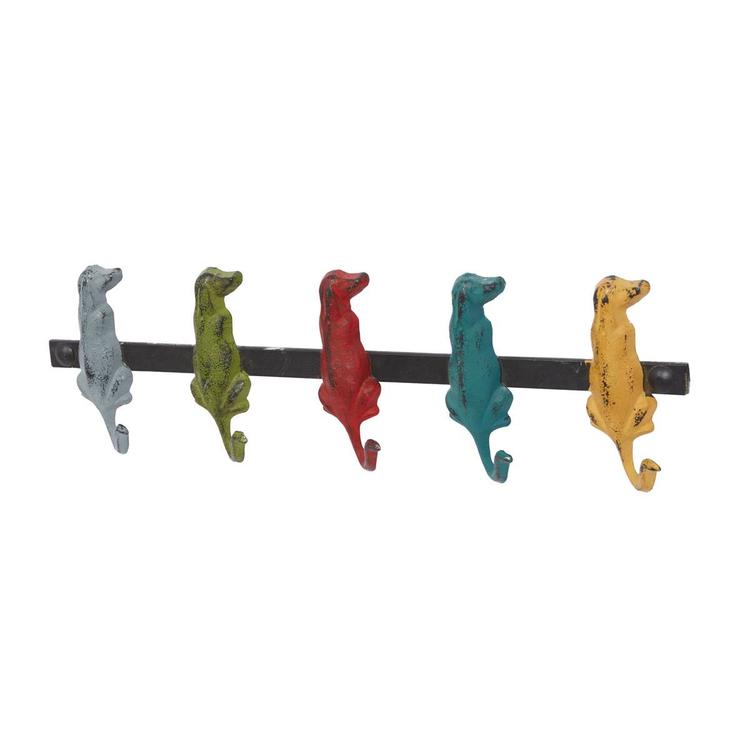 9th & Pike® Colorful Dog Wall Hook