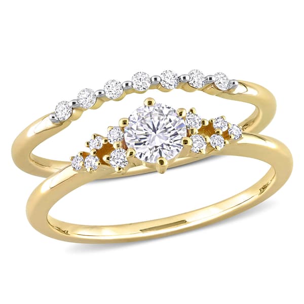 Diamond Classics(tm) 10kt. Gold 5/8ctw. Diamond Bridal Ring Set
