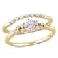 Diamond Classics(tm) 10kt. Gold 5/8ctw. Diamond Bridal Ring Set - image 1