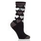 Womens Heat Holders® Lite Heart Crew Socks - image 4