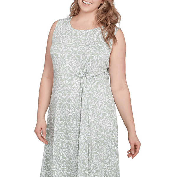 Plus Size Ruby Rd. Must Haves II Medallion High-Low Dress