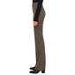 Womens Zac & Rachel Plaid Pull On Straight Leg Pants - image 3