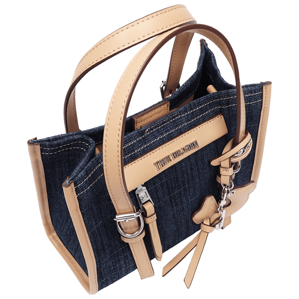 True Religion Denim Dangle Mini Tote