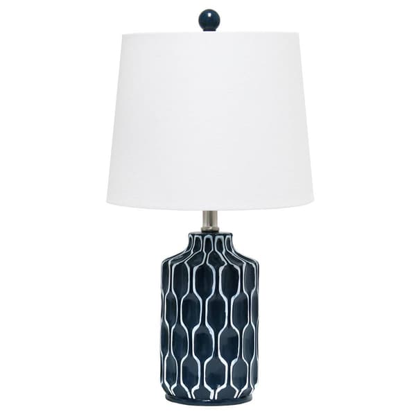 Lalia Home Classix Lalia Home Moroccan Table Lamp w/Fabric Shade