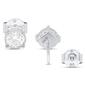 Nova Star&#174; Sterling Silver 1ctw. Lab Grown Diamond Stud Earrings - image 2