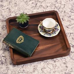 Kalmar Home Acacia Wood 15in. Square Serving Tray