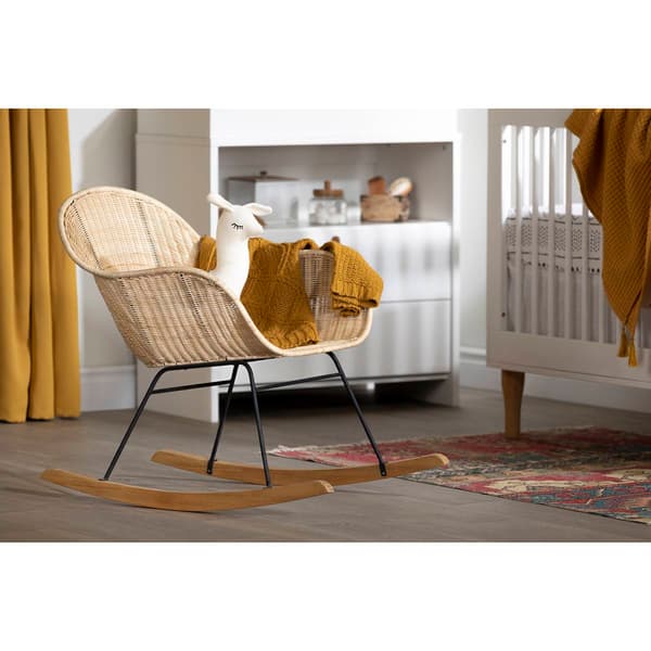 South Shore Balka Rattan Rocking Chair