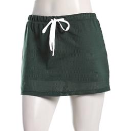 Juniors Madden Girl Mesh Drawstring Micro Mini Skort