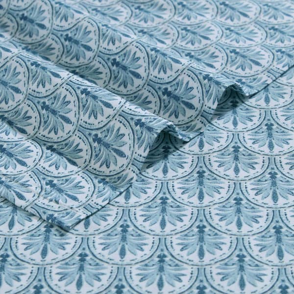 Tommy Bahama Coastal Batik 200TC 4pc. Cotton Percale Sheet Set