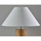 Adesso Martin Oak Wood Table Lamp - image 3