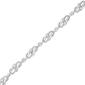 Haus of Brilliance Diamond Accent Infinity Weave Link Bracelet - image 4
