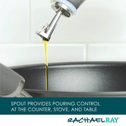 Rachael Ray 2pc. Ceramic EVOO Oil/Vinegar Dispensing Set - Grey