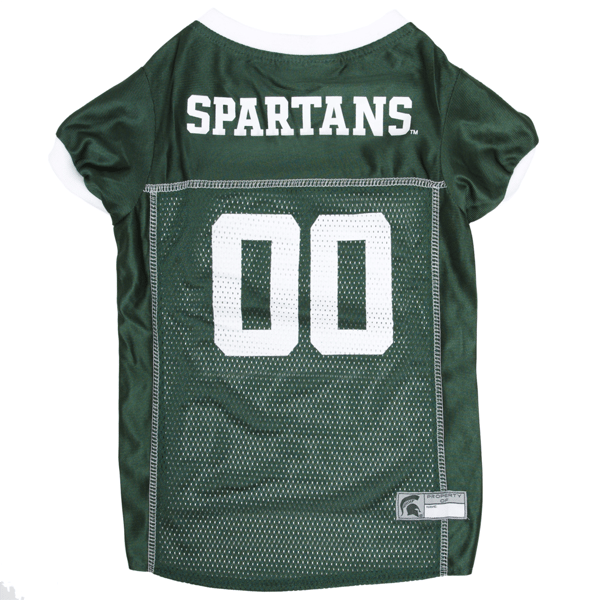 NCAA Michigan State Spartans Mesh Pet Jersey - image 