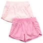Toddler Girl 90 Degree by Reflex 2pk. Running Shorts with Ruffle - image 1