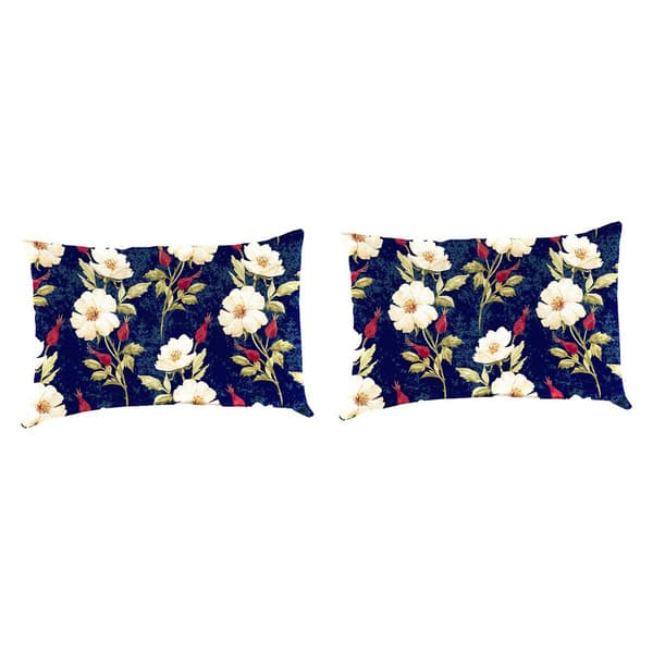 Jordan Manufacturing 2pk. Rose Garden Lumbar Throw Pillows - image 