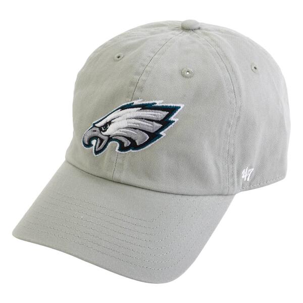 Mens '47 Brand Eagles Clean Up Current Logo Hat - image 