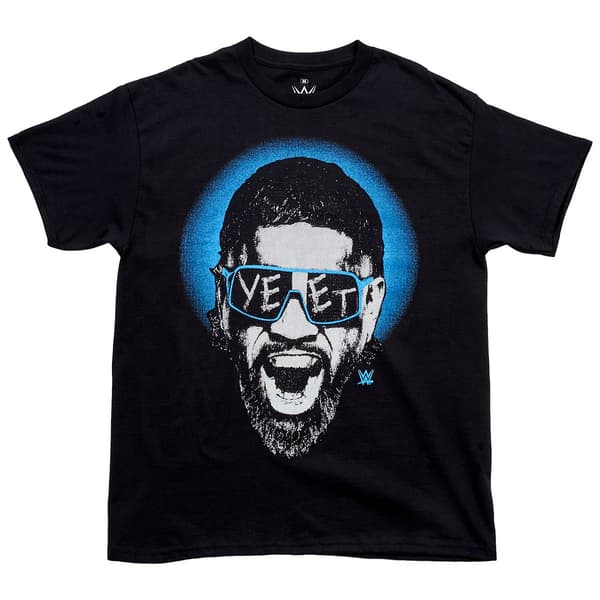 Young Mens WWE(R) USO Yeet Short Sleeve Graphic Tee - image 
