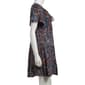 Juniors Angie Short Sleeve Lace Trim Gauze Tier Dress - image 4