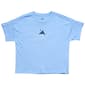Girls (7-16) adidas® Short Sleeve Floral Logo Loose Fit Tee - image 2