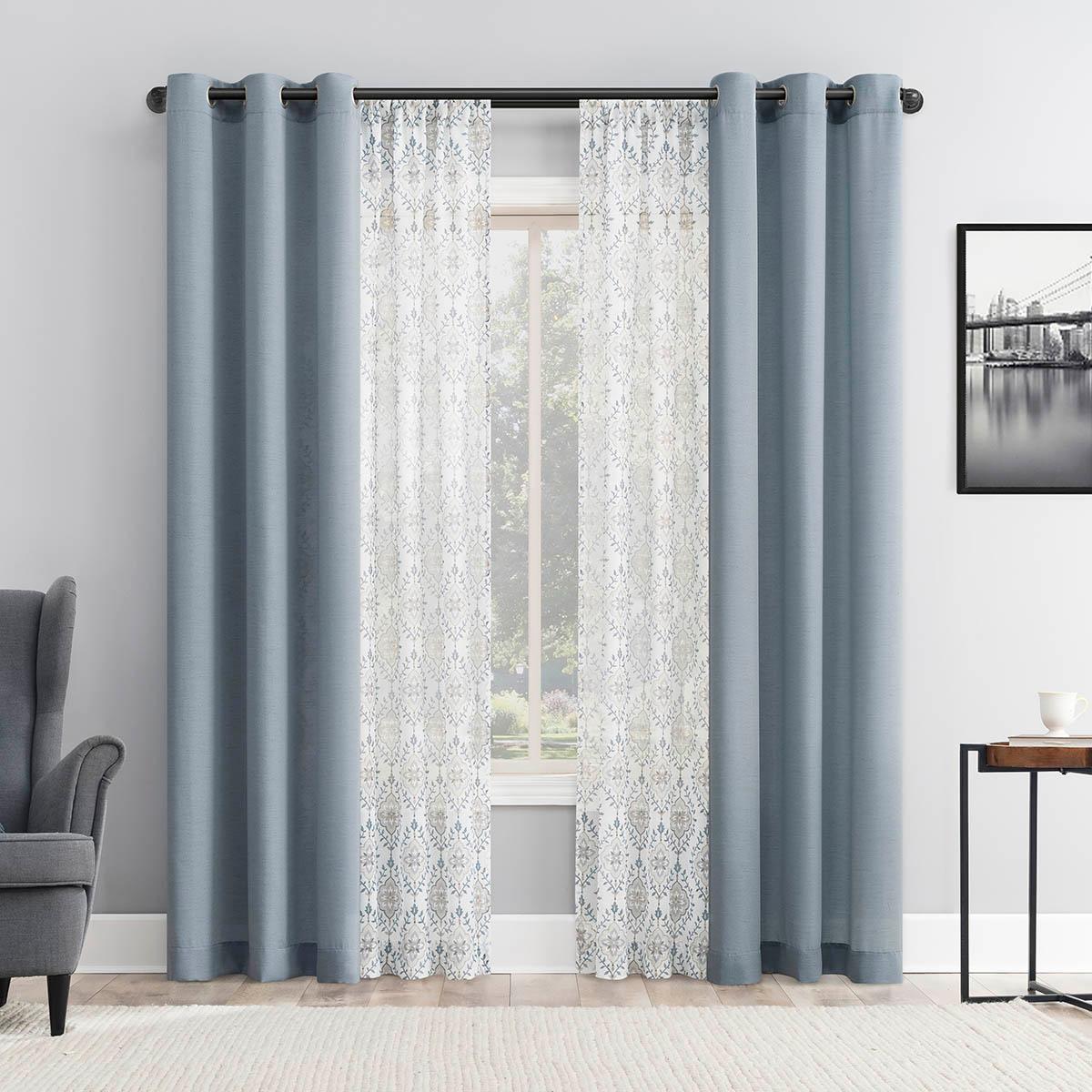 No. 918 Midori 4pk. Curtains