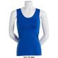 Womens Runway Ready Seamless Wide Strap Crew Neck Tank Top - image 4