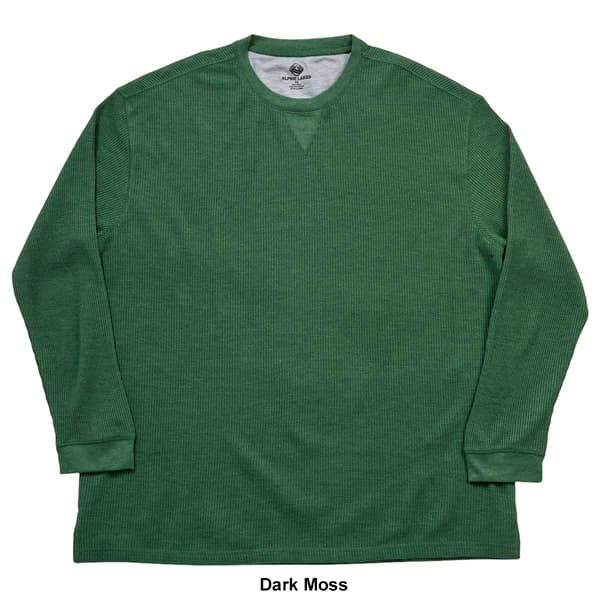 Mens Big & Tall Alpine Lakes Crew Neck Thermal Shirt