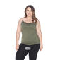 Plus Size White Mark Lace Trim Camisole - image 6