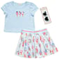 Girls (4-6x) BTween(R) Ice Cream Tee & Skort Set - image 1