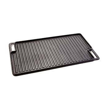 Brightalk Cast Iron Reversible Grill/Griddle,12-Inch Double Handled